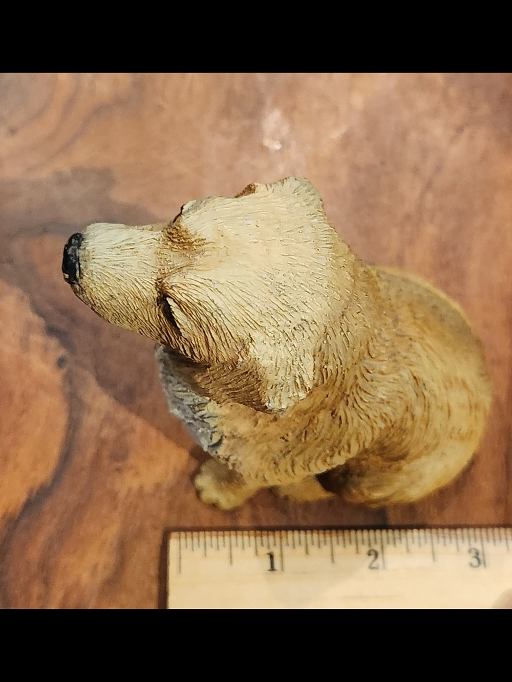 5" Appx Golden Retriever Stone Resin Figurine Statue Tan White Chest Dog Pet - Picture 10 of 10